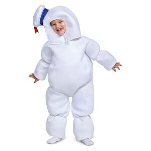 NWT Ghostbusters Stay Puft Marshmallow Man Halloween Costume toddler 12-18M